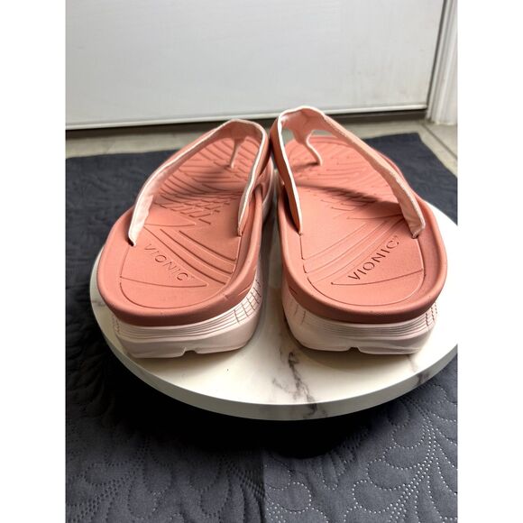 Vionic Restore Unisex Toe-Post Recovery Sandal Terracota SZ Mens 10.15/Womens 12 main image 8